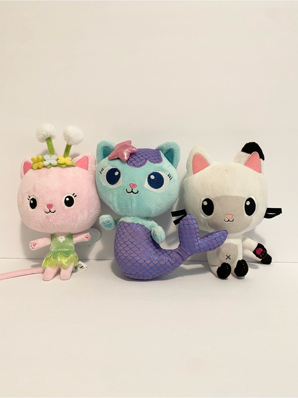 Gabby’s Dollhouse Lot Pandy Paws Mercat Kitty Fairy Plush Netflix Stuffed Animal